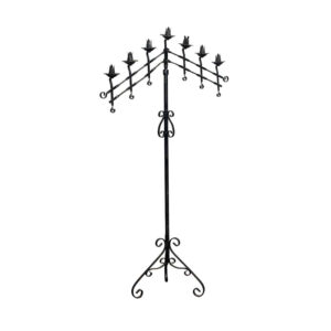 ferforje ayaklı mumluk