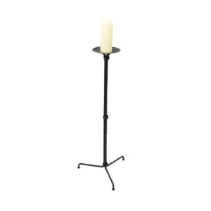 ferforje ayaklı mumluk