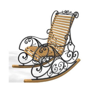 ferforje sallanan sandalye